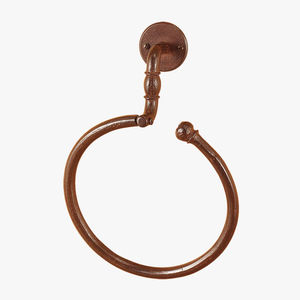 towel ring / wall-mounted / wrought iron