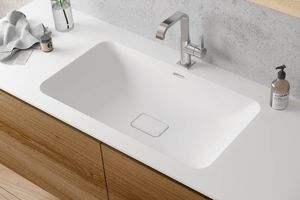 built-in washbasin / rectangular / Corian® / classic