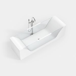 free-standing bathtub
