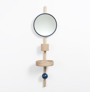 wall-mounted mirror