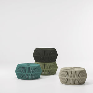 contemporary pouf