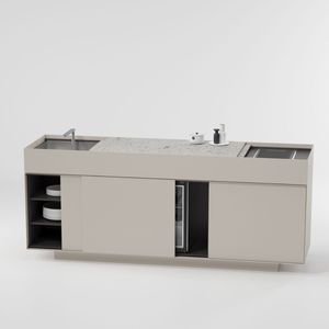 restaurant kitchen island