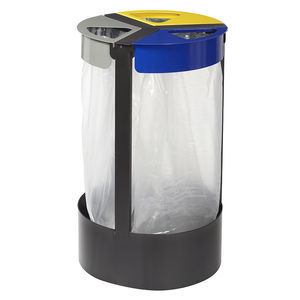 public trash bag holder