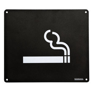 wall-mounted signage plate