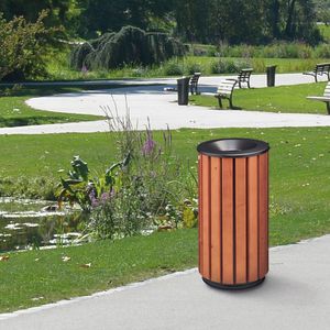 public trash can