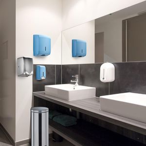 wall-mounted paper towel dispenser