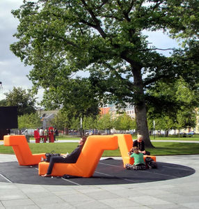 contemporary sun lounger