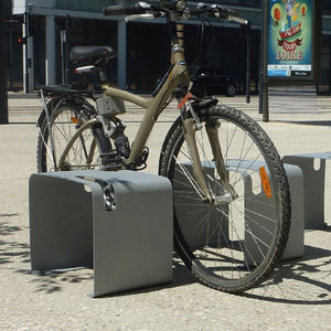 galvanized steel bike rack
