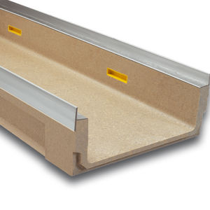 drainage channel with grating