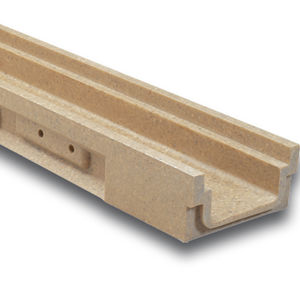 athletic field drainage channel / polymer concrete / stainless steel / galvanized steel