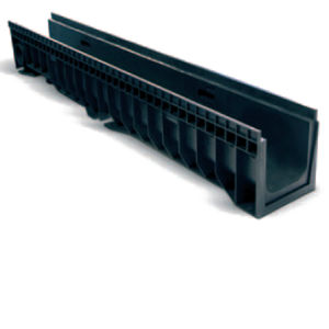drainage channel with grating