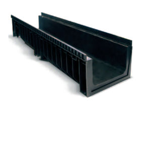 drainage channel with grating