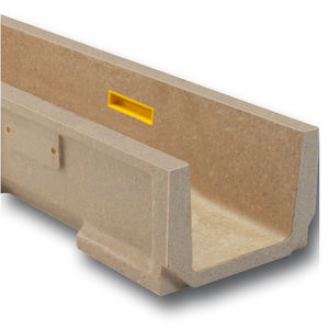 drainage channel with grating