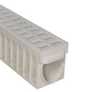 drainage channel with grating