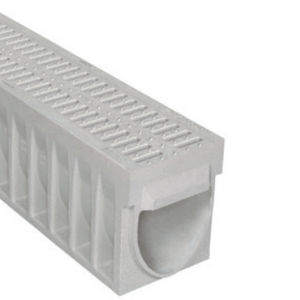 drainage channel with grating