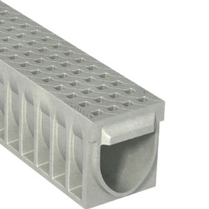 drainage channel with grating