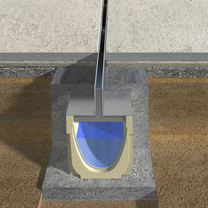 galvanised steel drain grate