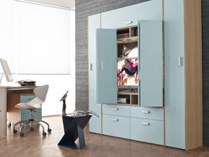 contemporary wardrobe