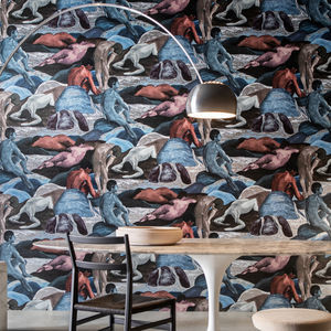 wall-covering on non-woven backing 1