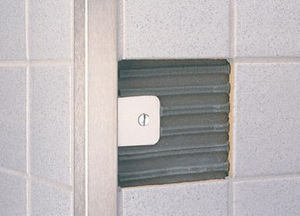 aluminum edge trim / for tiles / outside corner