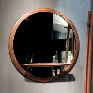wall-mounted mirror