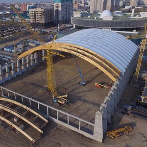 wooden prefabricated framework