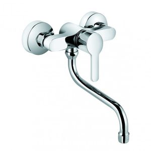 wall-mounted mixer tap