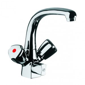 countertop double-handle mixer tap