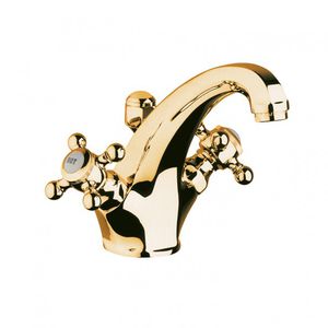 double-handle washbasin mixer tap