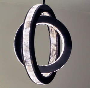 contemporary chandelier / crystal / commercial