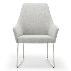 Contemporary Chair Cafe Arco With Removable Cover Stackable Wooden