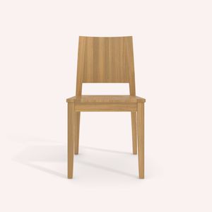 traditional chair / ergonomic / oak