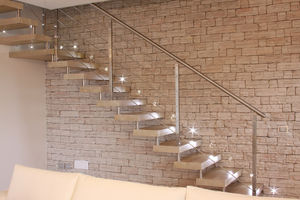 straight staircase