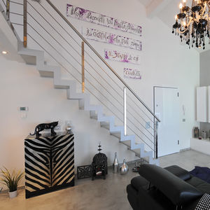straight staircase