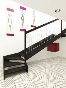 straight staircase