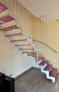 straight staircase