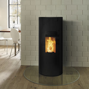 pellet heating stove