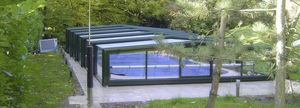 mid-high swimming pool enclosure