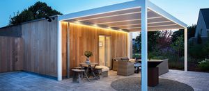 self-supporting pergola