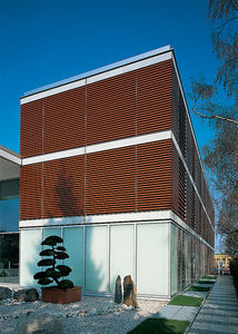 wooden solar shading