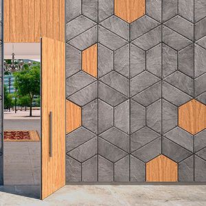 slate ventilated facade