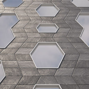 slate ventilated facade