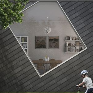 slate ventilated facade