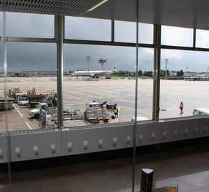 tempered glass panel