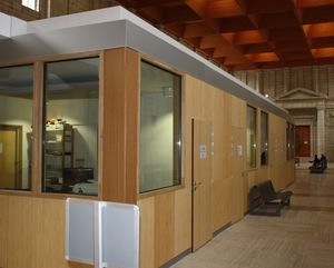 fire-rated glass panel