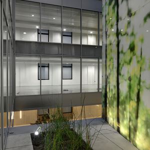laminated glass panel