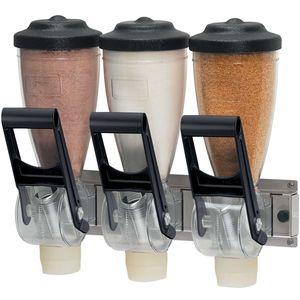 wall-mounted dry food dispenser