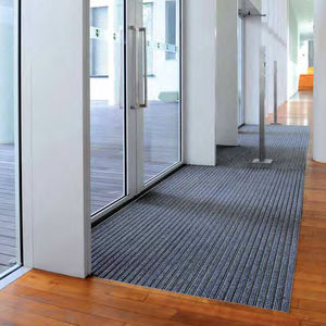 home entrance mat / commercial / aluminum / dust control