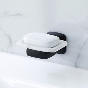 wall-mounted soap dish
