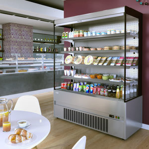 upright refrigerated display case